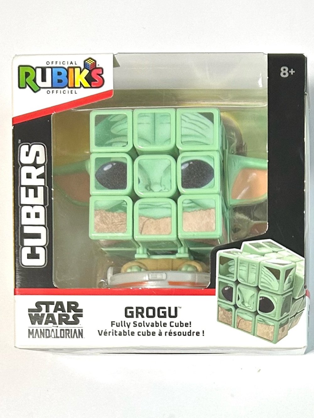 Rubik’s Cubers Cube Star Wars Grogu Mandalorian The Child Fully Solvable Cube!